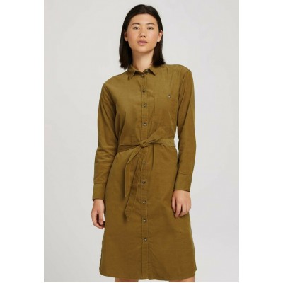 Kobiety DRESS | TOM TAILOR Sukienka koszulowa - khaki olive/oliwkowy - FQ06361