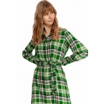 Kobiety DRESS | Top Secret Sukienka koszulowa - zielony - IF56199