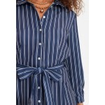 Kobiety DRESS | Trendyol Sukienka koszulowa - navy blue/granatowy - QS84718