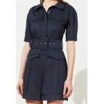 Kobiety DRESS | Trendyol Sukienka koszulowa - navy blue/granatowy - SN42118