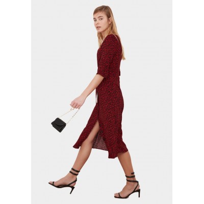 Kobiety DRESS | Trendyol Sukienka koszulowa - red/czerwony - XS07585