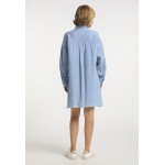 Kobiety DRESS | usha Sukienka koszulowa - hellblau/jasnoniebieski - WC87624