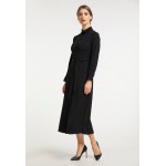 Kobiety DRESS | usha Sukienka koszulowa - schwarz/czarny - WC45544