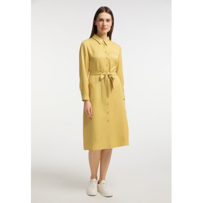 Kobiety DRESS | usha USHA QISHA - Sukienka koszulowa - gelb/żółty - KQ21748