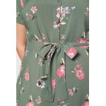 Kobiety DRESS | Vero Moda Curve VMEASY LONG - Sukienka koszulowa - laurel wreath/jasnozielony - SF21708