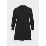 Kobiety DRESS | Vero Moda Curve VMSAGA DRESS - Sukienka koszulowa - black/czarny - TY12477
