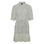 Kobiety DRESS | Vero Moda GESMOKT - Sukienka koszulowa - snow white/biały - RB99404