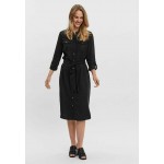 Kobiety DRESS | Vero Moda Sukienka koszulowa - black denim/czarny denim - MF32904