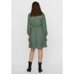 Kobiety DRESS | Vero Moda Sukienka koszulowa - laurel wreath/zielony melanż - WF95692