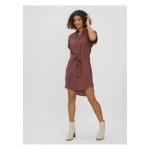 Kobiety DRESS | Vero Moda Sukienka koszulowa - rose brown/liliowy melanż - HM72438