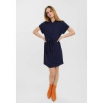 Kobiety DRESS | Vero Moda VMEASY DRESS - Sukienka koszulowa - navy blazer/metaliczny niebieski - QB10132