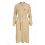 Kobiety DRESS | Vila Sukienka koszulowa - beige/beżowy - RE24170