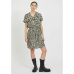 Kobiety DRESS | Vila Sukienka koszulowa - birch/antracytowy - AG50620
