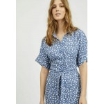Kobiety DRESS | Vila Sukienka koszulowa - colony blue 1/niebieski melanż - MU23072