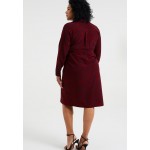 Kobiety DRESS | WE Fashion CURVE - Sukienka koszulowa - red/czerwony - AO77249