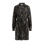 Kobiety DRESS | WE Fashion Sukienka koszulowa - black/czarny - AH32387