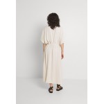 Kobiety DRESS | Weekday CORINNA DRESS - Sukienka koszulowa - beige/biały - BC37747