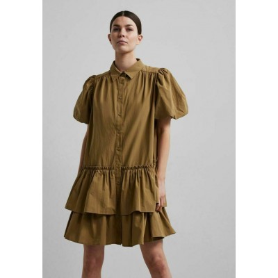 Kobiety DRESS | YAS YASJANNI - Sukienka koszulowa - antique bronze/brązowy - JK20562