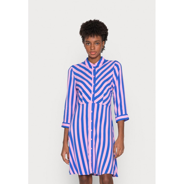Kobiety DRESS | YAS YASSAVANNA 3/4 SHIRT DRESS - Sukienka koszulowa - pastel lavender/amparo blue/liliowy - TT78741