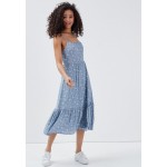 Kobiety DRESS | BONOBO Jeans Sukienka letnia - bleu gris/niebieskoszary - KF01275