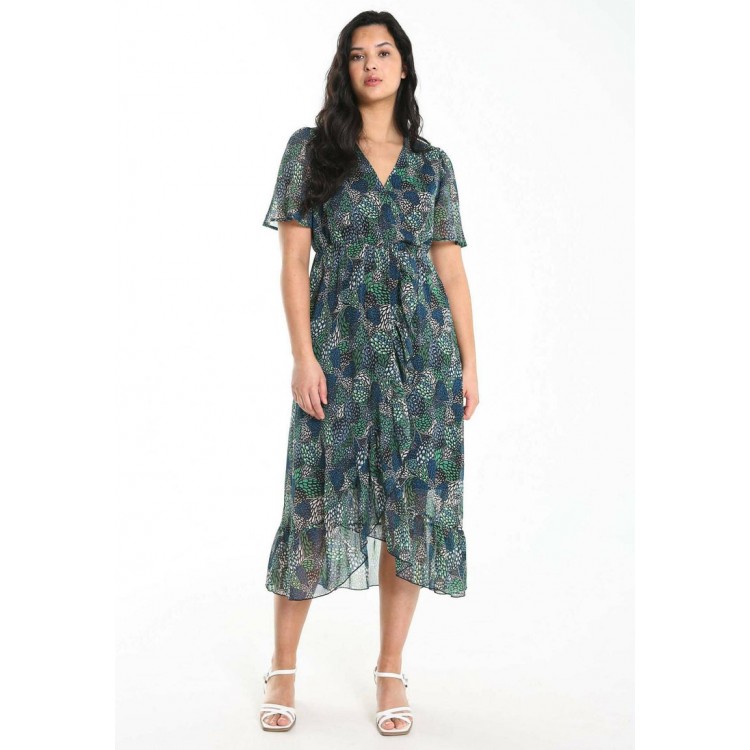 Kobiety DRESS | Cassis Sukienka letnia - emerald green/zielony - IQ09922