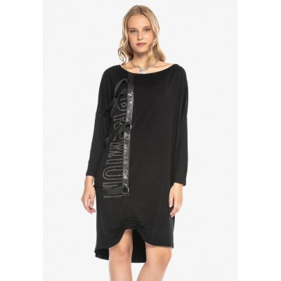 Kobiety DRESS | Cipo & Baxx Sukienka letnia - black/czarny - WQ52274