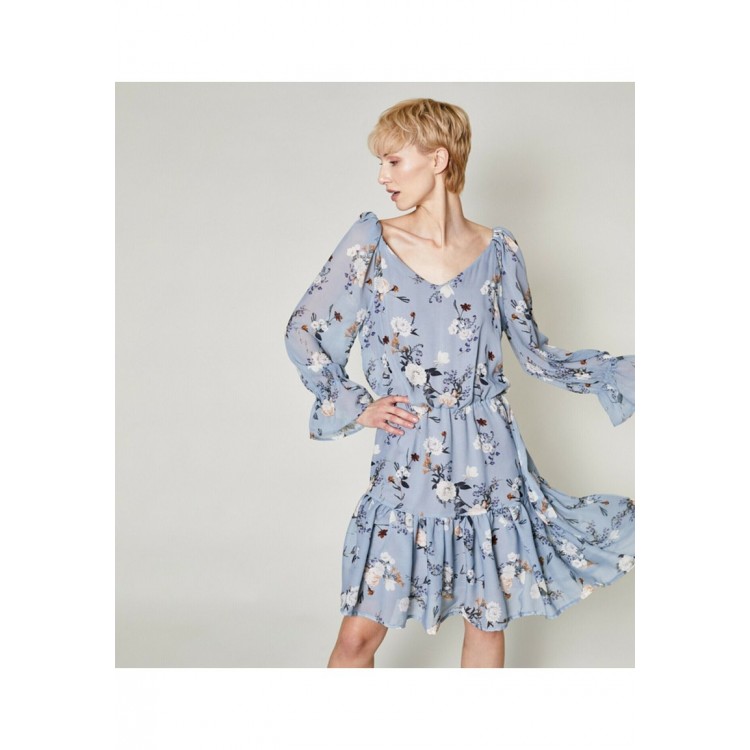 Kobiety DRESS | CLICK Sukienka letnia - blue/niebieski - AP90347