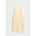 Kobiety DRESS | Cras SADIE DRESS - Sukienka letnia - popcorn yellow/jasnożółty - MQ00786