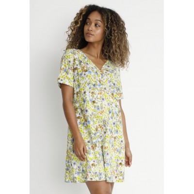 Kobiety DRESS | Cream CEYDA  - Sukienka letnia - yellow multi flower/żółty - TL45213