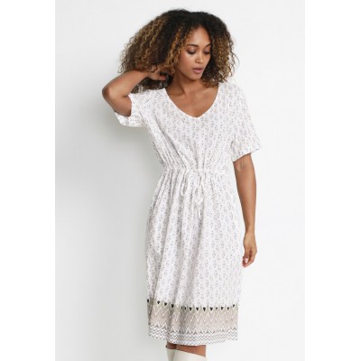 Kobiety DRESS | Cream CRVIMMA ZALLY FIT - Sukienka letnia - neutral ziggy/biały - VW43413