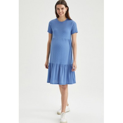 Kobiety DRESS | DeFacto A-LINE - Sukienka letnia - blue/niebieski - MI49445