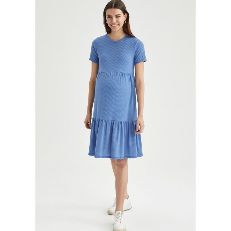 Kobiety DRESS | DeFacto A-LINE - Sukienka letnia - blue/niebieski - MI49445