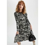 Kobiety DRESS | DeFacto REGULAR FIT - Sukienka letnia - black/czarny - CG23468