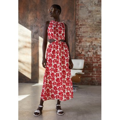 Kobiety DRESS | Faithfull the brand TRAPANI MAXI DRESS - Sukienka letnia - la presa/czerwony - MF18617