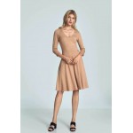 Kobiety DRESS | Figl Sukienka letnia - beige/beżowy - FS57080