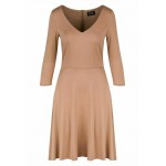 Kobiety DRESS | Figl Sukienka letnia - beige/beżowy - FS57080