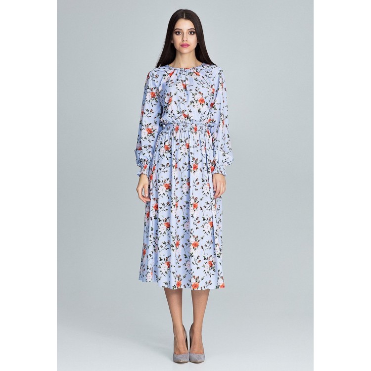 Kobiety DRESS | Figl Sukienka letnia - light blue/jasnoniebieski - XZ00546