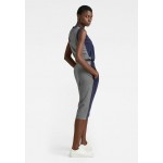 Kobiety DRESS | G-Star ELASTICATED WAIST - Sukienka letnia - warm sartho granite color block/wielokolorowy - ET87173