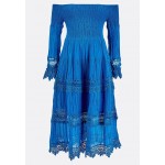 Kobiety DRESS | Guess 3 QTR SLV - Sukienka letnia - blau/niebieski - NT44689