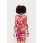 Kobiety DRESS | Guess JEMMA - Sukienka letnia - batik tropical/wielokolorowy - DN73575