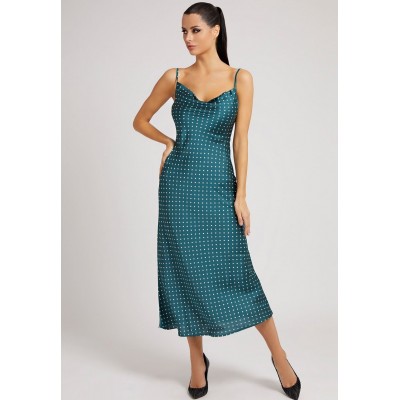 Kobiety DRESS | Guess PUNKTE - Sukienka letnia - mehrfarbig grün/zielony - JH79417