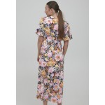 Kobiety DRESS | ICHI IHIXFILIPPA DR - Sukienka letnia - black flower mix/wielokolorowy - FR92330