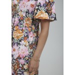 Kobiety DRESS | ICHI IHIXFILIPPA DR - Sukienka letnia - black flower mix/wielokolorowy - FR92330