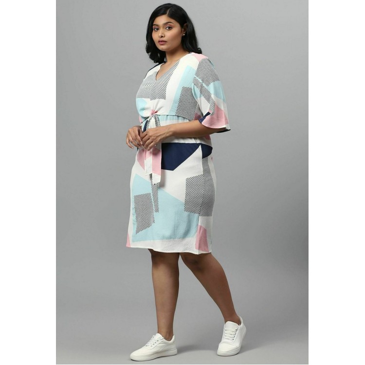 Kobiety DRESS | Instafab Plus Sukienka letnia - multicolor/wielokolorowy - MY35744