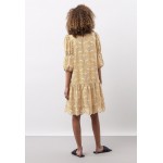 Kobiety DRESS | IVY & OAK MACIA - Sukienka letnia - bi color cumin brod ang/żółty - ML04046