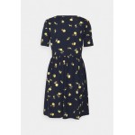 Kobiety DRESS | JDY Petite JDYSUE SUMMER DRESS - Sukienka letnia - night sky with yellow flower/granatowy - EI84667