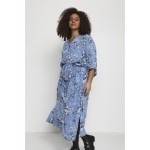 Kobiety DRESS | Kaffe Curve KCKUI AMI - Sukienka letnia - blue/niebieski - RU46870
