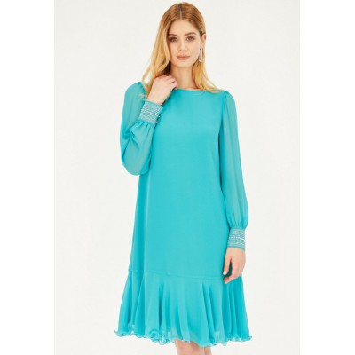 Kobiety DRESS | L'AF SANTE - Sukienka letnia - turkusowy - FY02641