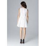 Kobiety DRESS | Lenitif DRESS WITH WIDE FOLDS - Sukienka letnia - ecru/mleczny - QY62659