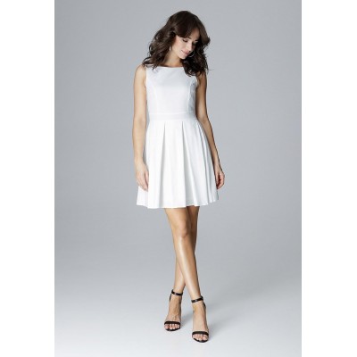 Kobiety DRESS | Lenitif DRESS WITH WIDE FOLDS - Sukienka letnia - ecru/mleczny - QY62659